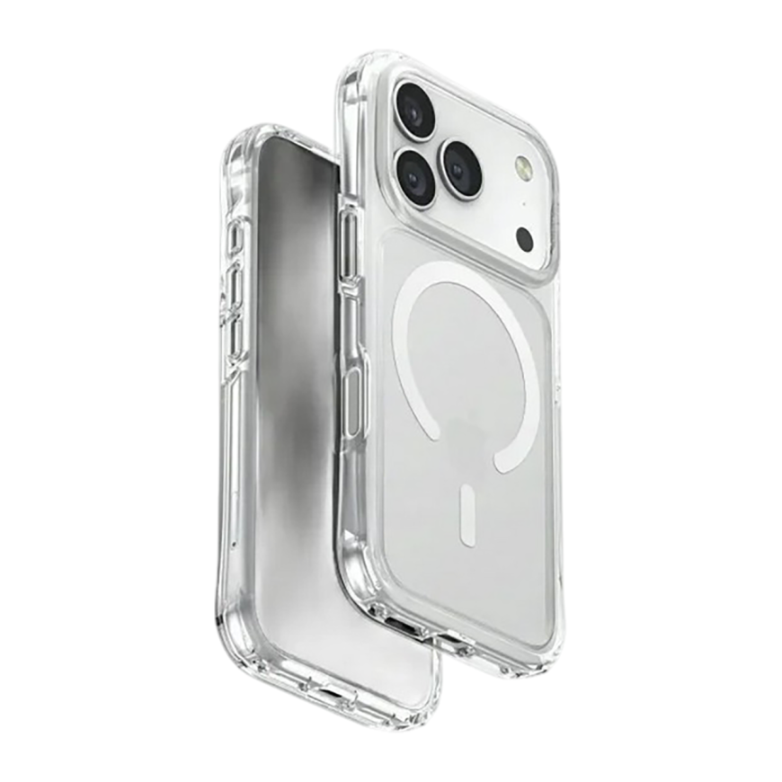 Прозрачный чехол MagSafe UNIQ LifePro Xtreme Anti-Fingerprint для iPhone 17 Pro