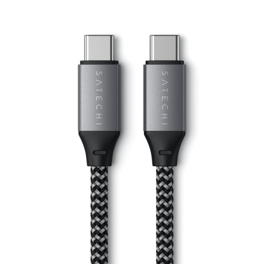 Кабель с нейлоновой оплёткой Satechi USB-C (25 см)