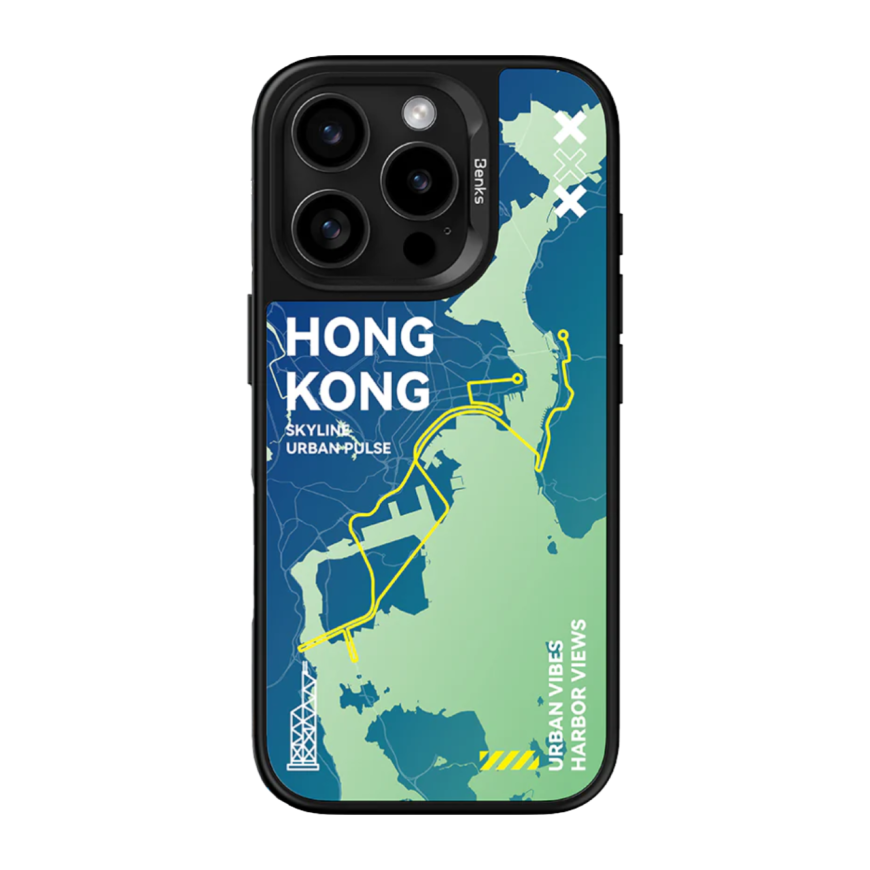 Пластиковый чехол MagSafe Benks City для iPhone 16 Pro Max