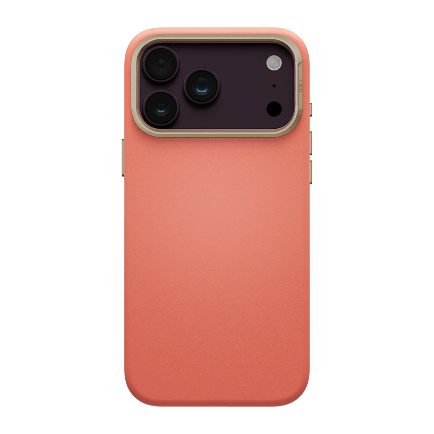 Кожаный чехол MagSafe UNIQ Lyden для iPhone 17 Pro Max и 18 Pro Max