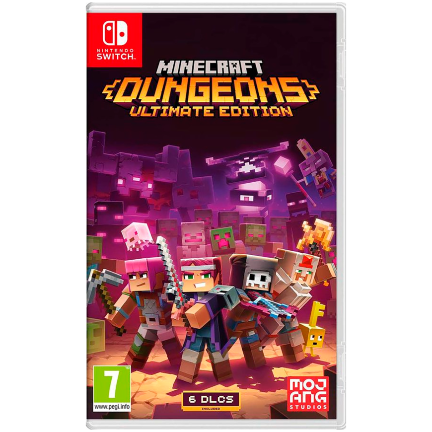 Игра Minecraft Dungeons — Ultimate Edition для Nintendo Switch (интерфейс и субтитры на русском языке)