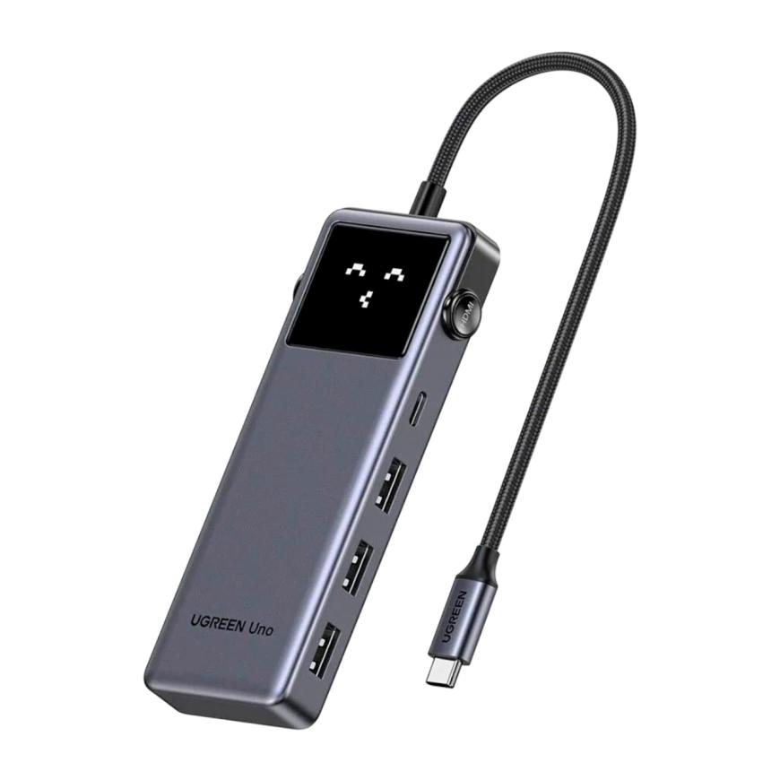 USB-хаб Ugreen Uno «6 в 1» (USB-C) (CM889)
