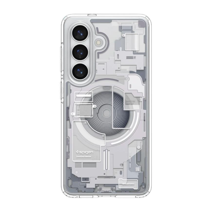 Прозрачный чехол MagSafe Spigen Ultra Hybrid Zero One (MagFit) для Samsung Galaxy S26