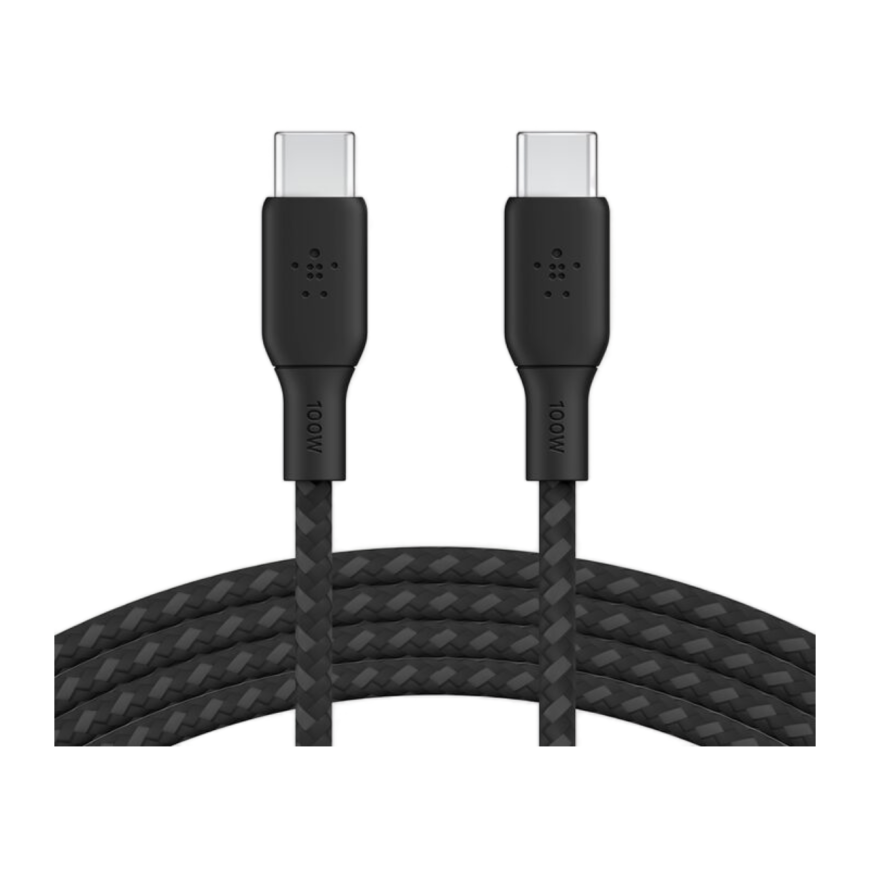 Кабель с оплёткой Belkin BoostCharge USB-C (USB 2.0) (3 м) (CAB014)