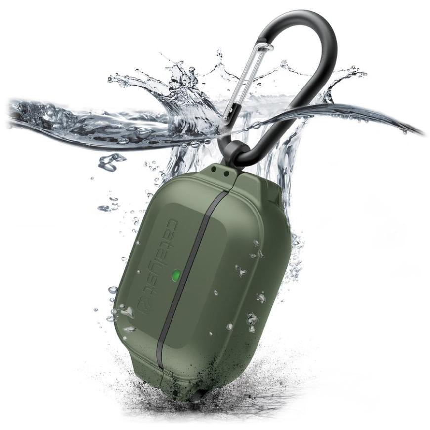 Водонепроницаемый защитный чехол с карабином Catalyst Total Protection Case для AirPods Pro 1-го и 2-го поколений