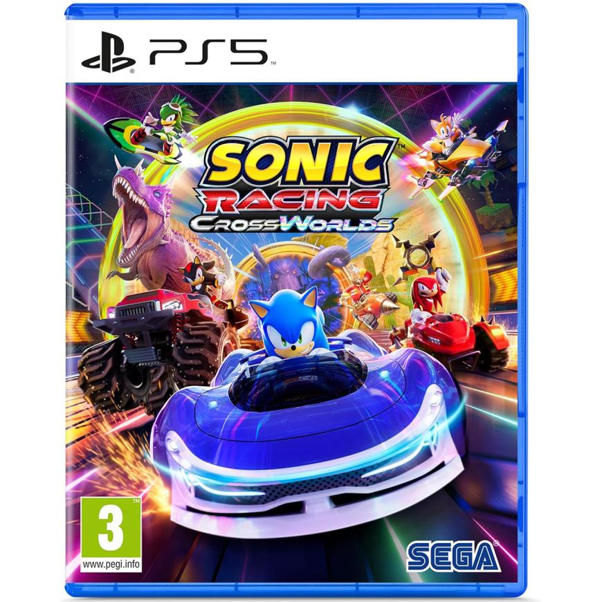 Игра Sonic Racing: CrossWorlds для PlayStation 5 (интерфейс и субтитры на русском языке)