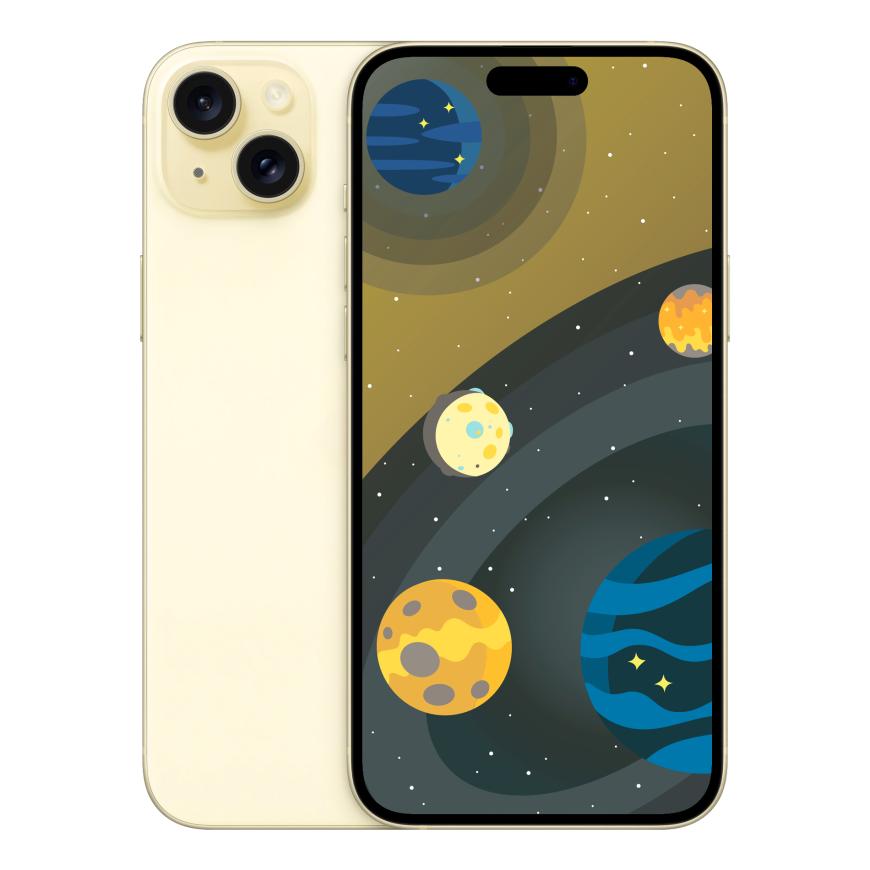 Смартфон Apple iPhone 15 Plus 128 ГБ (Жёлтый | Yellow)