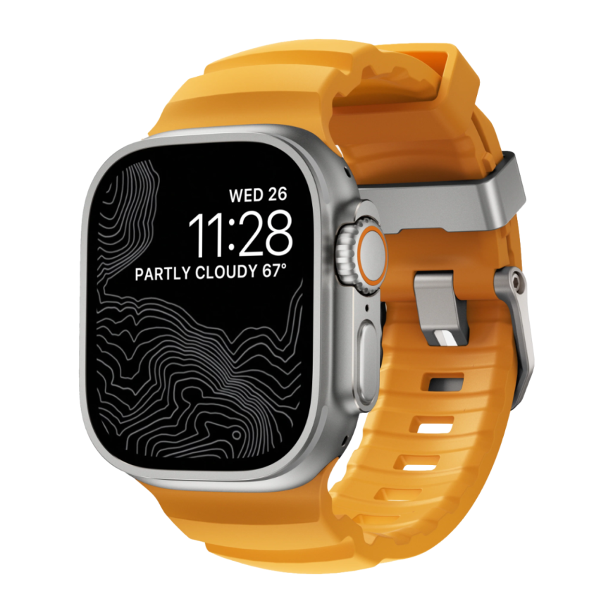 Спортивный ремешок Nomad Rocky Point Band для Apple Watch 44, 45, 46 мм, Ultra и Ultra 2 - фото 3