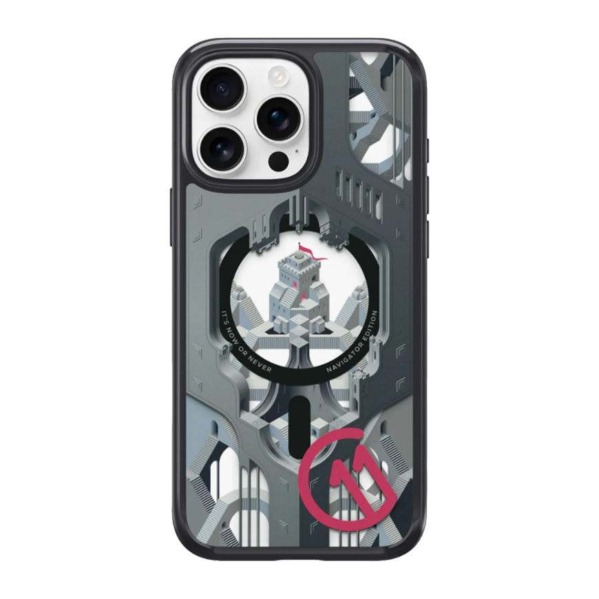Гибридный чехол с поддержкой MagSafe Spigen c11 Series Navigator Edition MagFit для iPhone 16 Pro Max