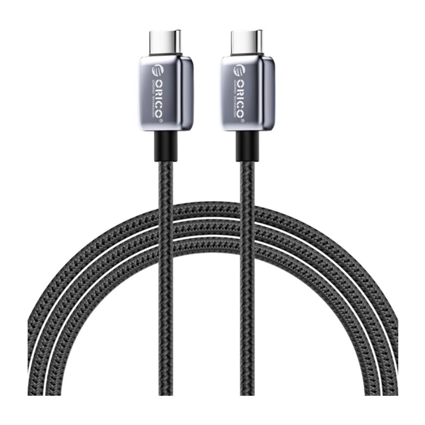 Кабель с оплёткой и ремешком ORICO USB-C (USB 2.0) (2 м) (GQZB100)