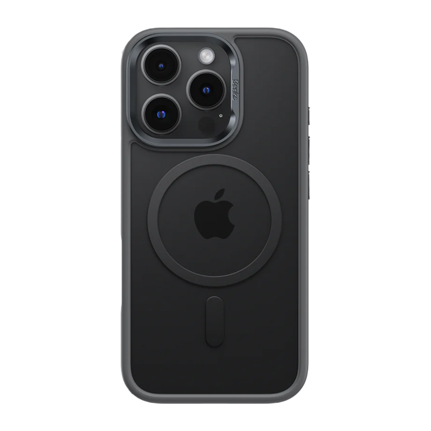 Прозрачный чехол MagSafe Benks MagClap Mist для iPhone 16 Pro Max