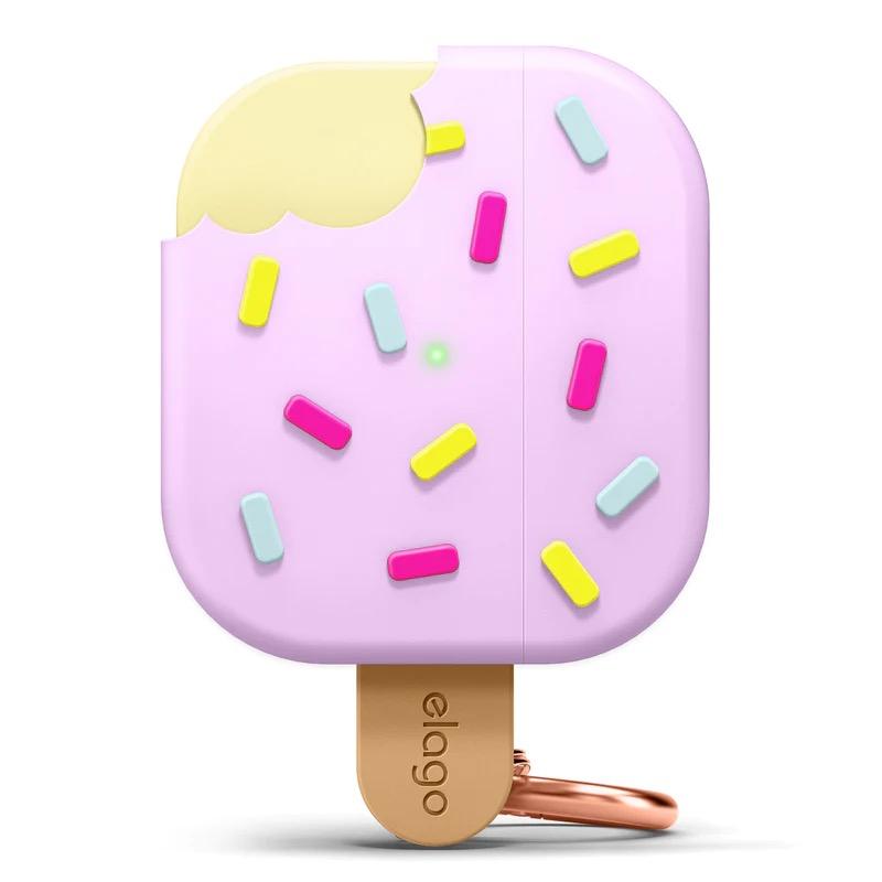 Силиконовый чехол с карабином elago Ice Cream Case для AirPods 3-го поколения