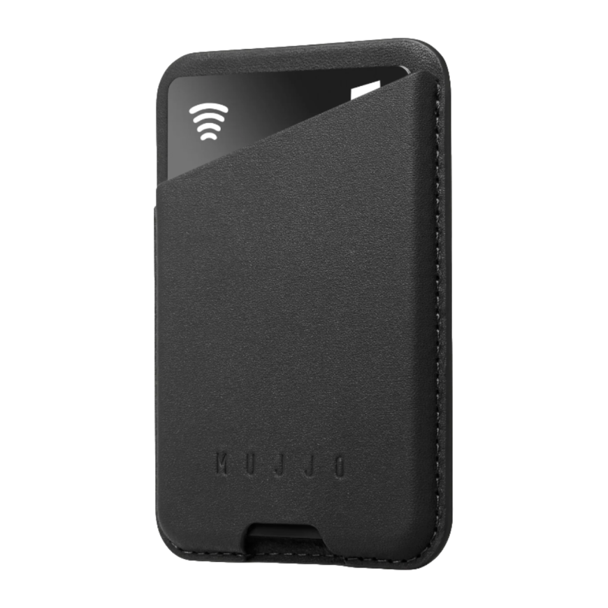 Кожаный чехол-бумажник MagSafe Mujjo Full Leather Wallet