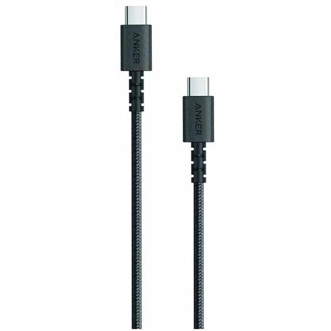 Кабель с нейлоновой оплёткой Anker PowerLine Select+ USB-C (0,9 м) (A8032)