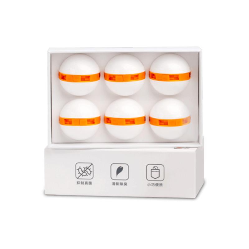 Комплект дезодорирующих шариков для обуви Xiaomi Clean-n-Fresh Deodorant Shoe Ball (6 шт.)