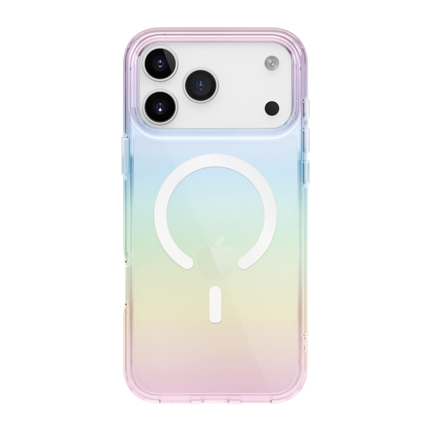 Прозрачный чехол MagSafe Uniq Iridescia для iPhone 17 Pro Max