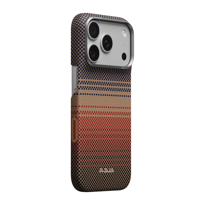 Арамидный чехол MagSafe PITAKA Sunset PitaTap Edge Case для iPhone 17 Pro Max и 18 Pro Max