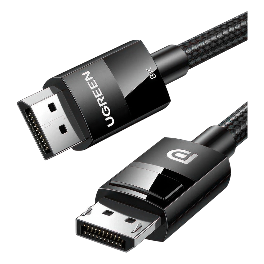 Кабель с нейлоновой оплёткой Ugreen DisplayPort 1.4 (1 м) (DP114)