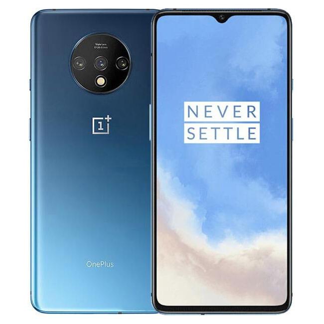 Смартфон OnePlus 7T 8/256GB Glacier Blue / Синий лед