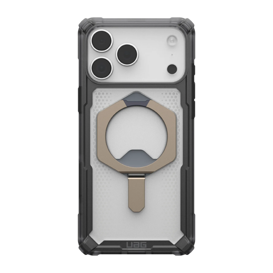 Защитный прозрачный чехол MagSafe с подставкой UAG Plasma XTE для iPhone 17 Pro Max