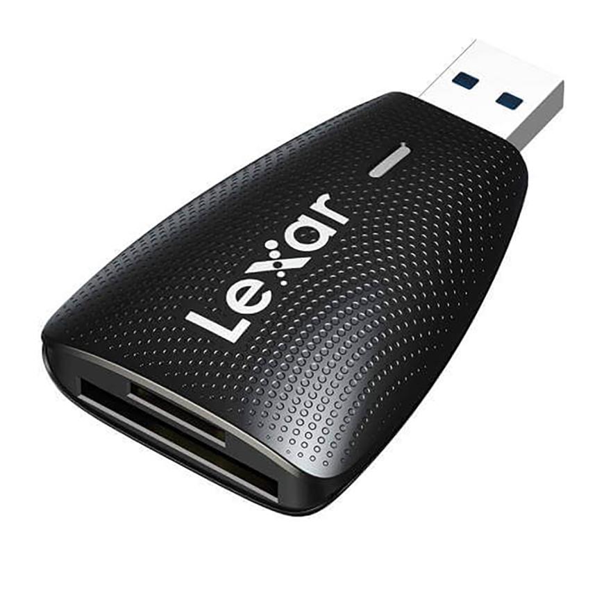 Картридер Lexar USB-A — microSD, SD