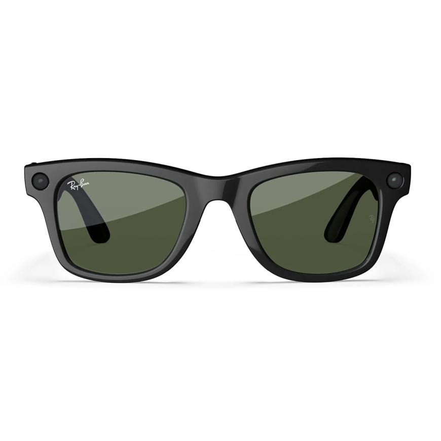 Умные очки Ray-Ban Wayfarer (Gen 2) (Shiny Black/G-15 Green)