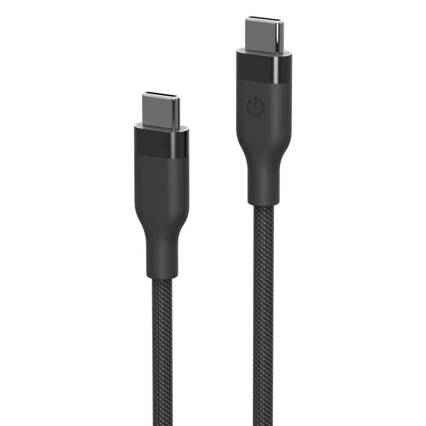 Магнитный кабель с нейлоновой оплёткой Energea Helix USB-C (1,5 м)