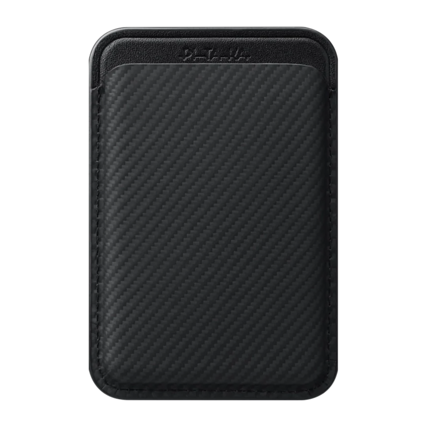 Арамидный чехол-бумажник MagSafe PITAKA Magnetic Woven Wallet