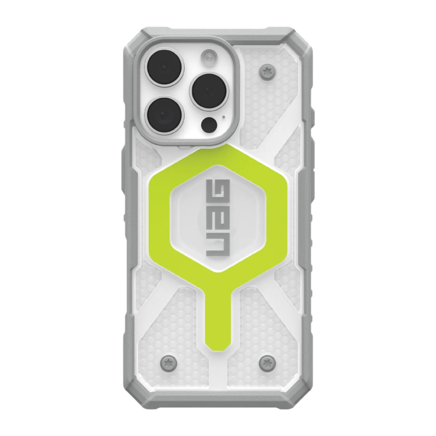 Защитный прозрачный чехол MagSafe UAG Pathfinder Clear для iPhone 16 Pro