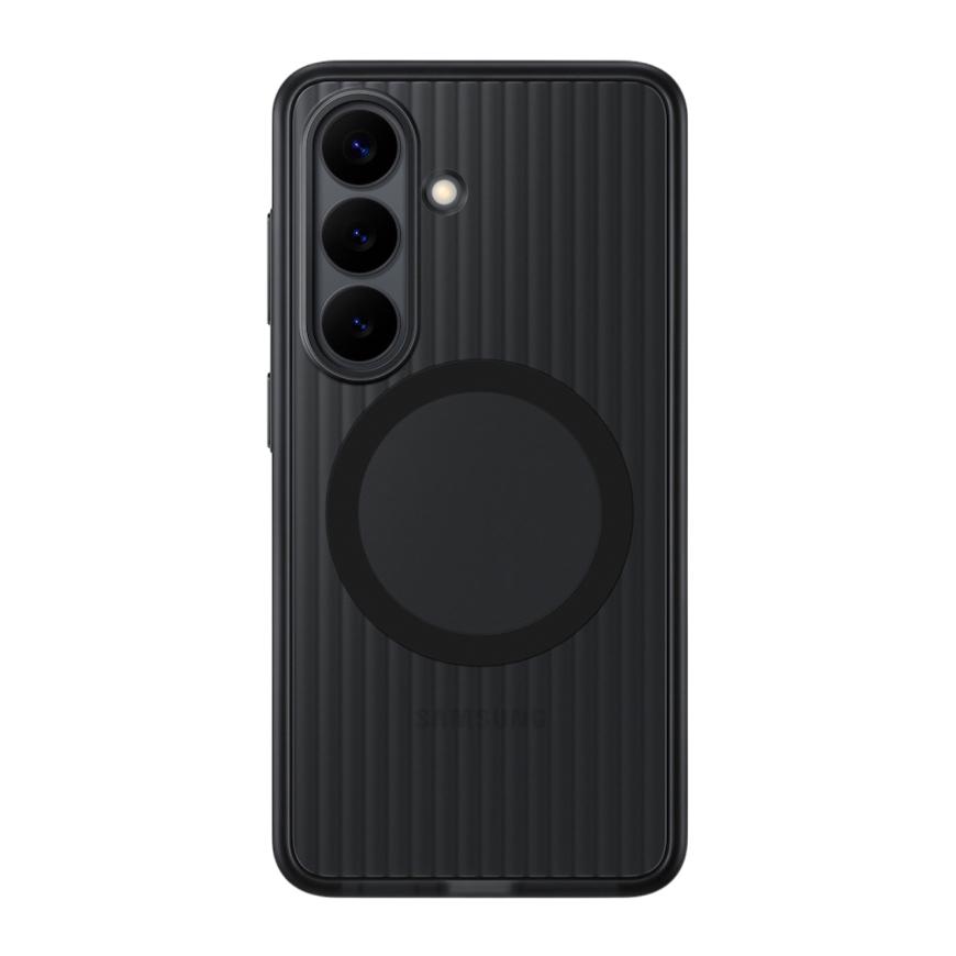 Прозрачный чехол MagSafe Samsung Rugged Magnet Case для Samsung Galaxy S26