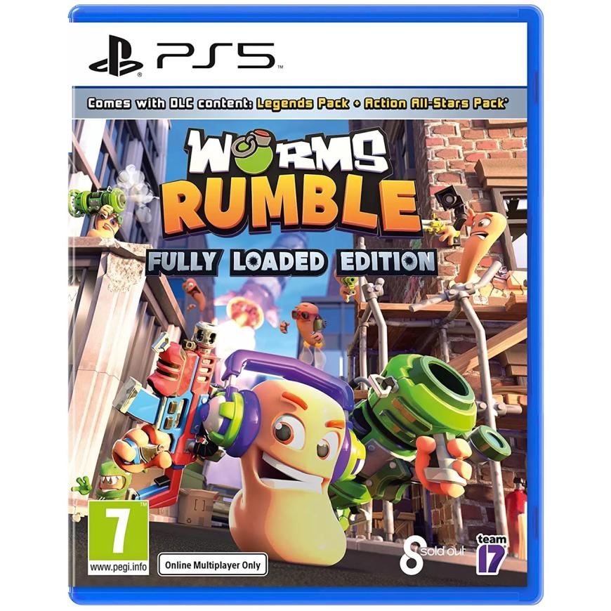 Игра Worms Rumble — Fully Loaded Edition для PlayStation 5 (интерфейс и субтитры на русском языке)