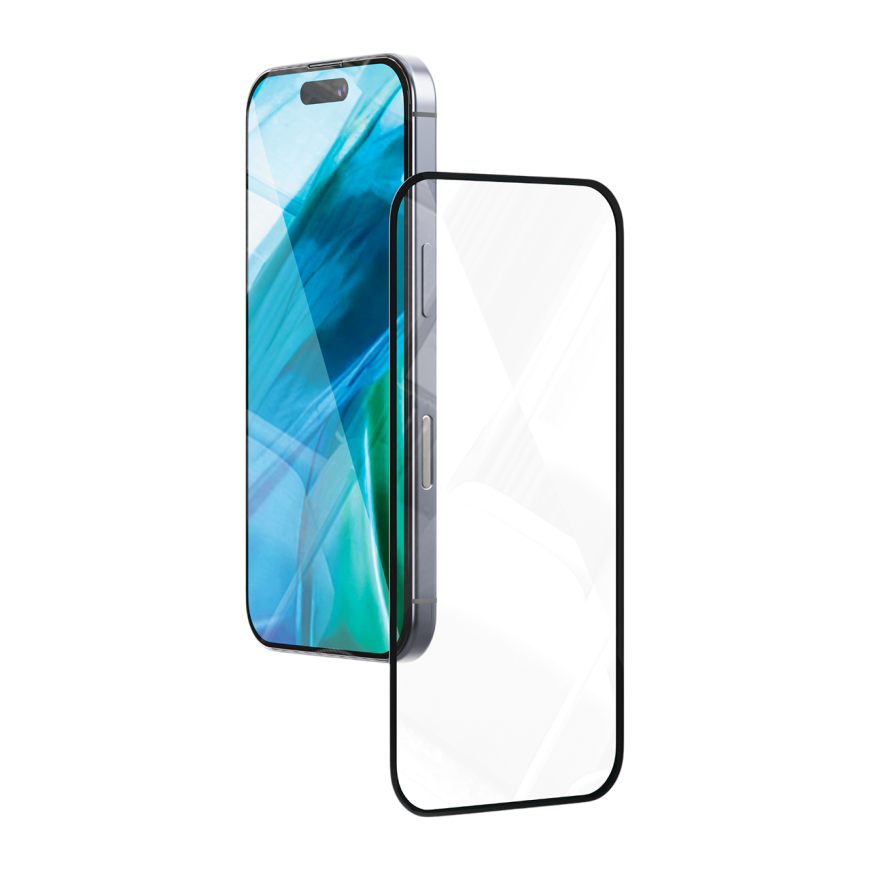 Глянцевое защитное стекло VLP A-Glass для iPhone 14 Pro, 15 и 16