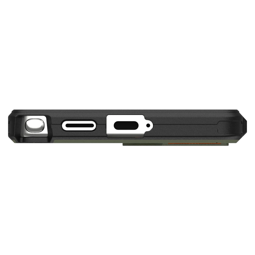 Защитный гибридный чехол с поддержкой MagSafe UAG Civilian для Samsung Galaxy S25 Ultra - фото 9