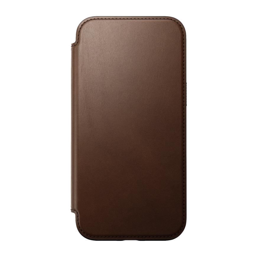 Кожаный чехол-книжка с поддержкой MagSafe Nomad Modern Leather Folio для iPhone 16 Plus - фото 4