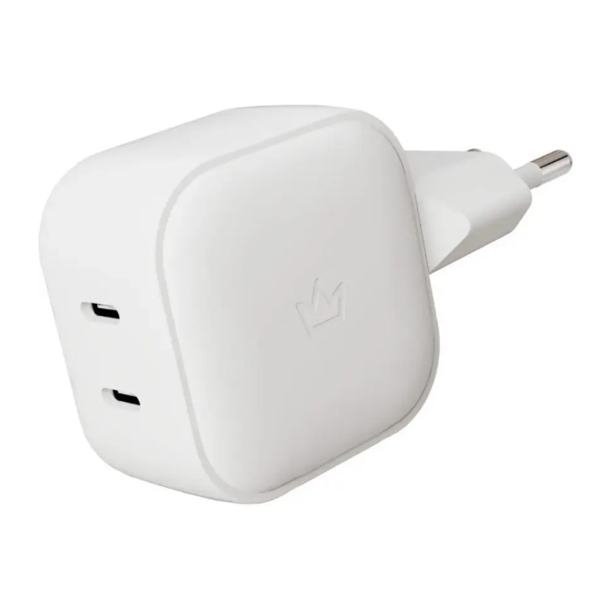 Сетевое зарядное устройство VLP G-Charge мощностью 45 Вт (2 USB-C) (GaN)