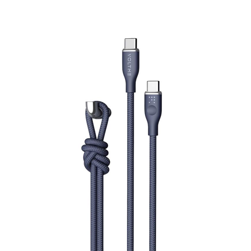 Кабель с оплёткой VOLTME PowerLink Rugg USB-C (USB 2.0) (1,8 м)