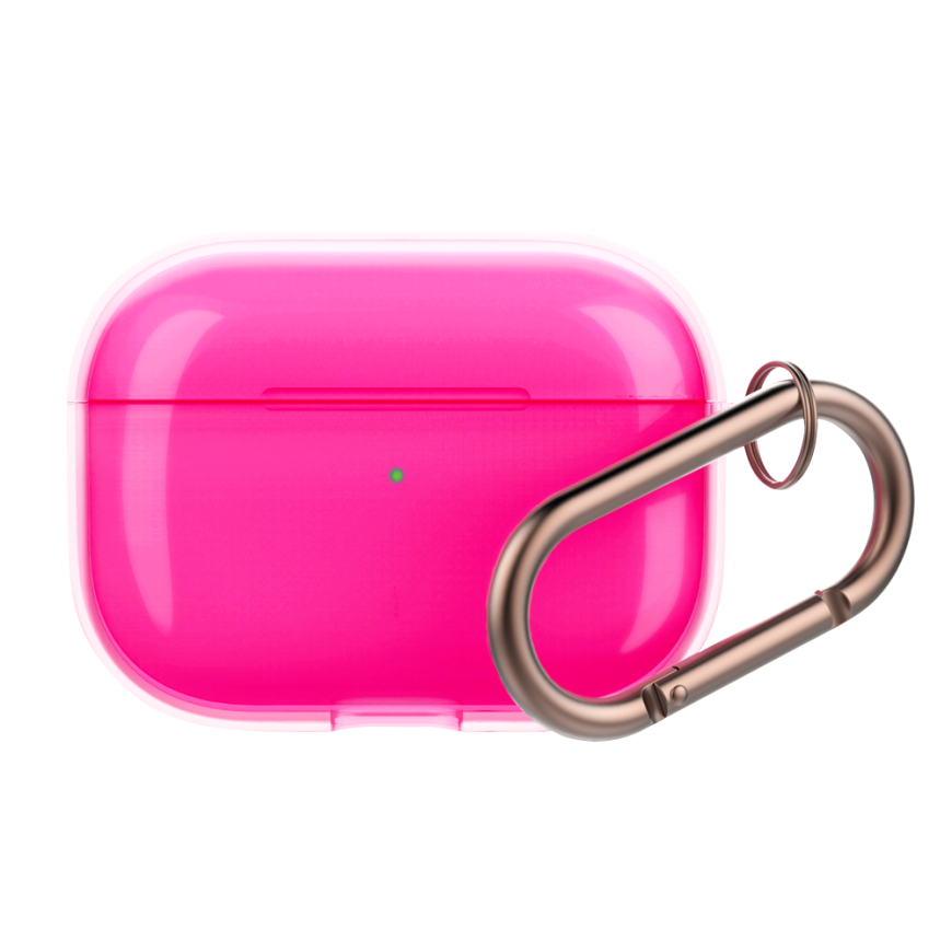 Термополиуретановый чехол с карабином Deppa Neon для AirPods Pro 1-го ...