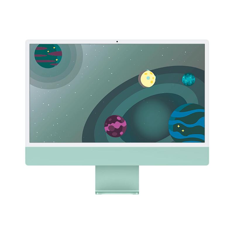 Моноблок Apple iMac 4.5K 24" (M1 8-Core, GPU 8-Core, 16GB, 256GB) (Зелёный | Green) (2021)
