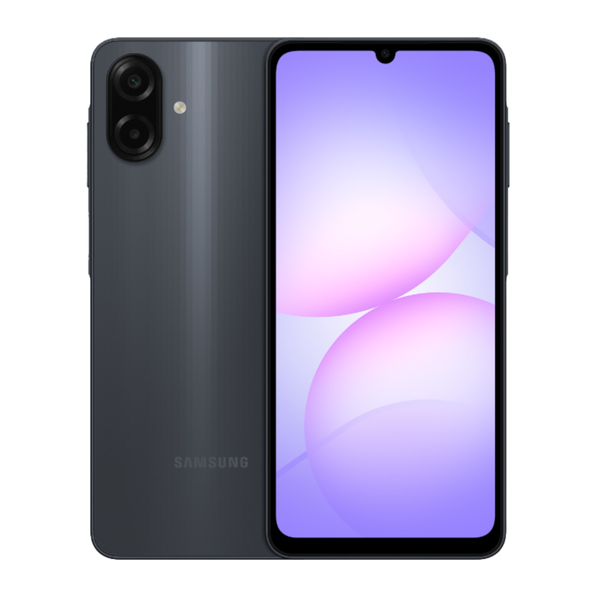 Смартфон Samsung Galaxy A07s, 4 ГБ + 64 ГБ (Чёрный | Black)