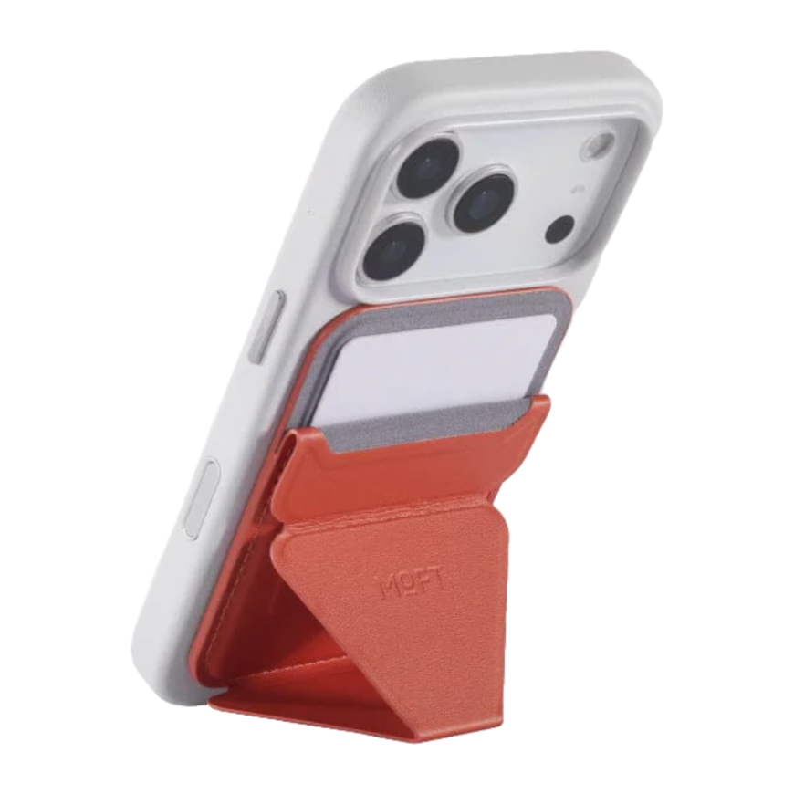 Кожаный чехол-бумажник MagSafe с подставкой MOFT Snap Stand & Wallet MOVAS