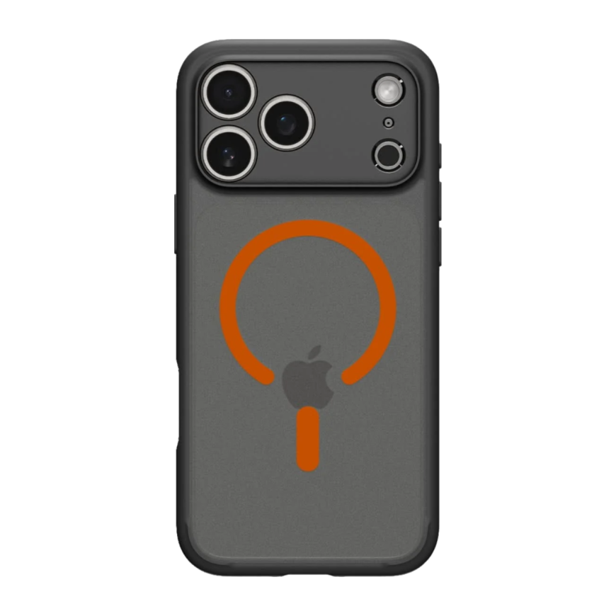 Прозрачный чехол MagSafe Spigen Ultra Hybrid Matte (MagFit) для iPhone 17 Pro Max