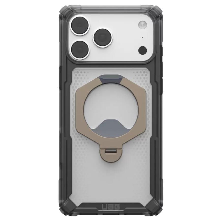 Защитный прозрачный чехол MagSafe с подставкой UAG Plasma XTE 360 для iPhone 17 Pro Max и 18 Pro Max