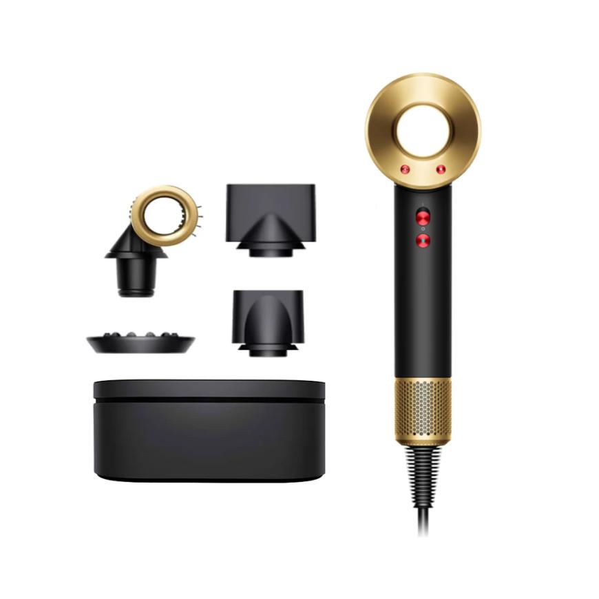 Фен Dyson HD15 Supersonic Professional Gift Edition (Onyx Black/Gold) (2023)