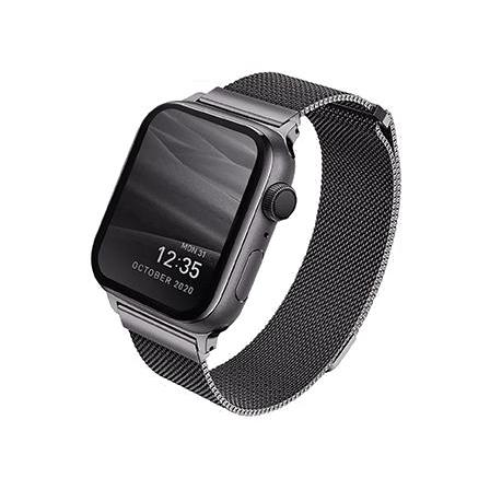 Стальной миланский сетчатый браслет Uniq Dante для Apple Watch 44, 45, 46 мм, Ultra и Ultra 2