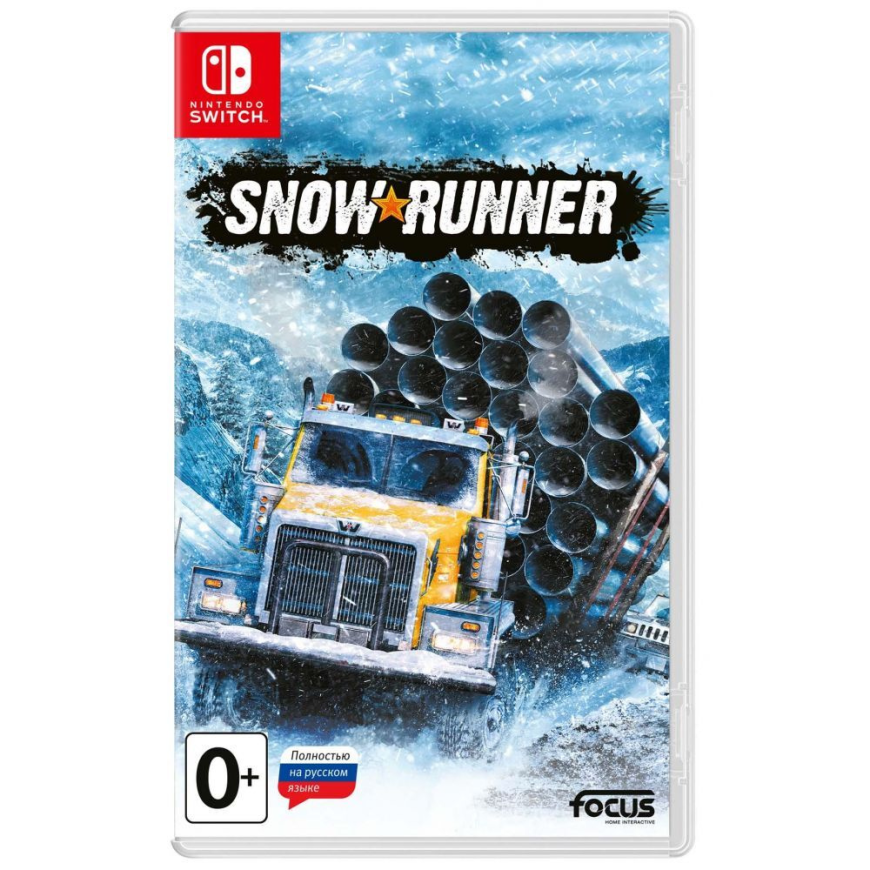 Игра SnowRunner для Nintendo Switch (полностью на русском языке)