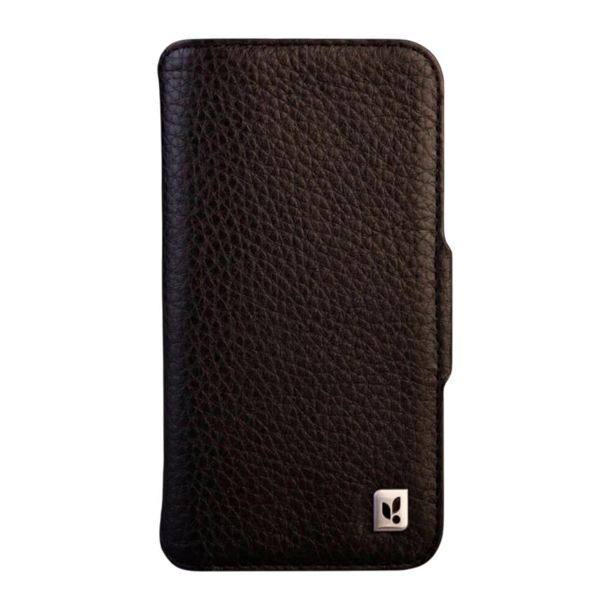 Кожаный чехол MagSafe Vaja Wallet Buckler ST Floater V-Mag для iPhone 17 Pro