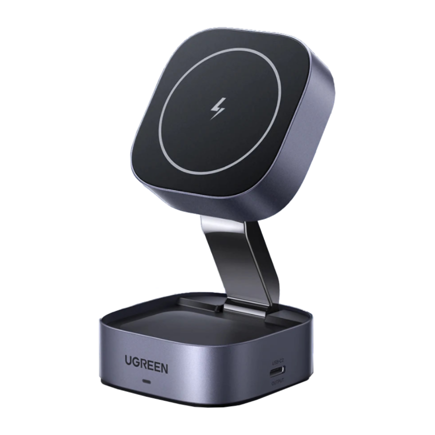 Складная зарядная станция MagSafe Ugreen для iPhone и AirPods (W526)