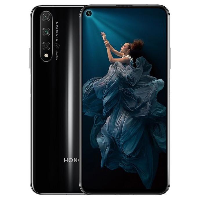 Смартфон Huawei Honor 20 6/128GB Полночный Черный / Midnight Black РСТ