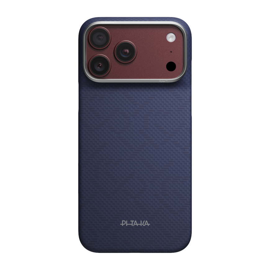 Арамидный чехол MagSafe PITAKA PTK Weaving PitaTap Edge Case для iPhone 17 Pro Max и 18 Pro Max
