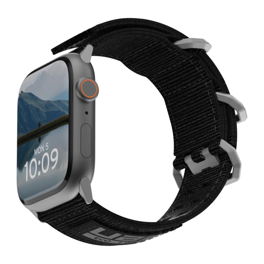 Нейлоновый ремешок UAG Nato Eco для Apple Watch 44, 45, 46 мм, Ultra и Ultra 2 (дизайн 2024)